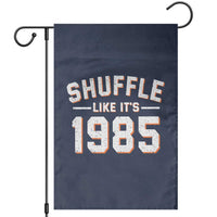 Shuffle Like It’s 1985 Garden Flag Retro Championship Celebrated - Wonder Print Shop