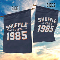 Shuffle Like It’s 1985 Garden Flag Retro Championship Celebrated - Wonder Print Shop