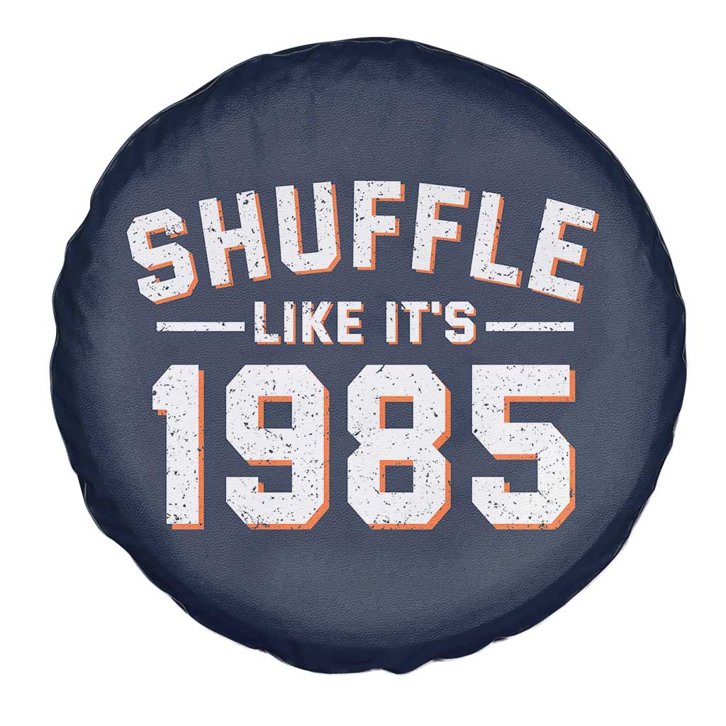 Shuffle Like It’s 1985 Spare Tire Cover Retro Championship Celebrated - Wonder Print Shop