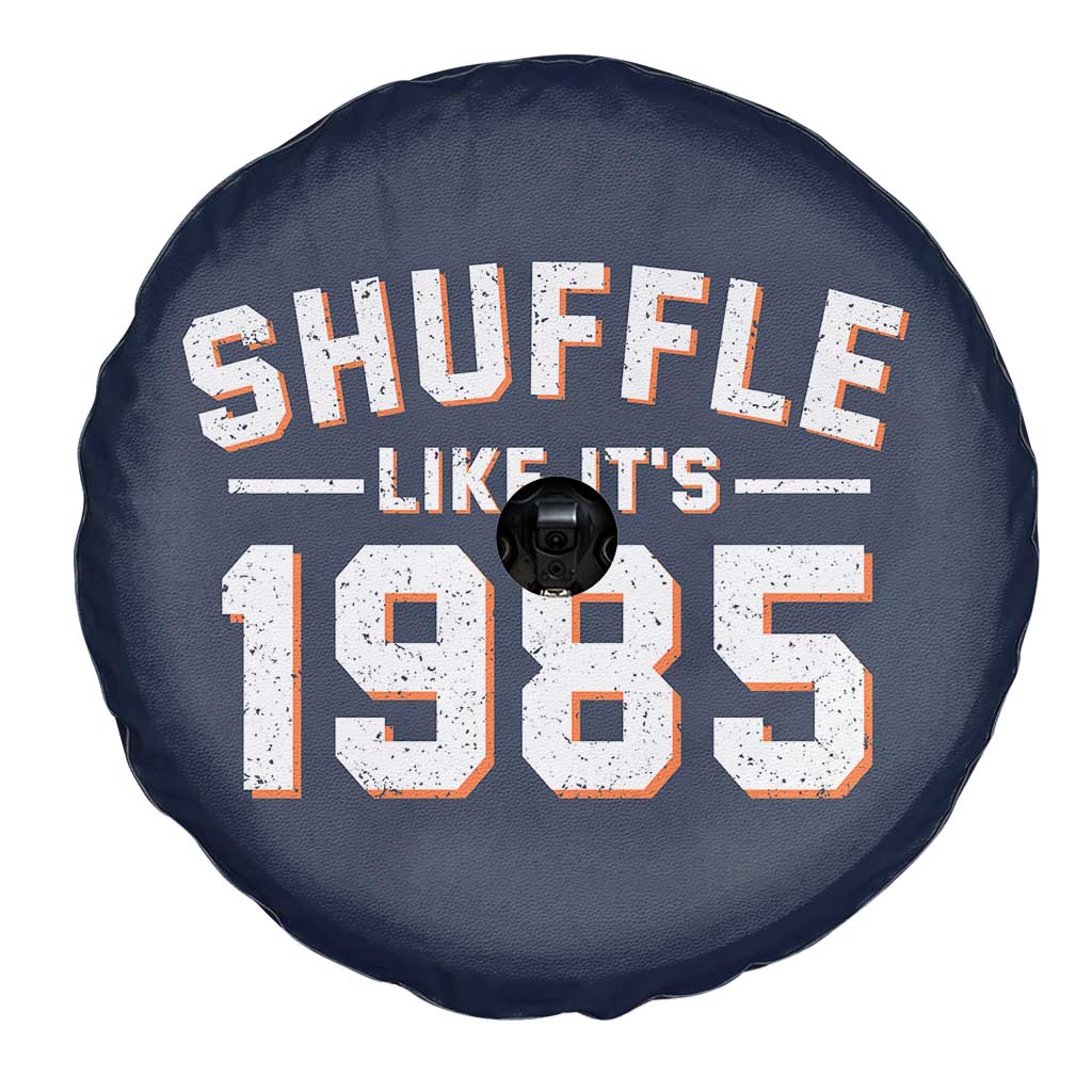 Shuffle Like It’s 1985 Spare Tire Cover Retro Championship Celebrated - Wonder Print Shop