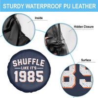 Shuffle Like It’s 1985 Spare Tire Cover Retro Championship Celebrated - Wonder Print Shop