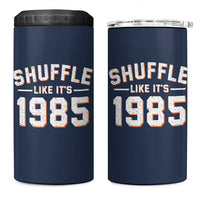 Shuffle Like It’s 1985 4 in 1 Can Cooler Tumbler Retro Championship Celebrated - Wonder Print Shop