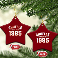 Shuffle Like It’s 1985 Ceramic Ornament Retro Championship Celebrated - Wonder Print Shop