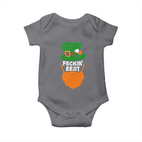 Funny St Patricks Day Baby Onesie Feckin Eejit Irish Slang Idiot Patty's Day
