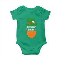 Funny St Patricks Day Baby Onesie Feckin Eejit Irish Slang Idiot Patty's Day