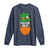 Funny St Patricks Day Long Sleeve Shirt Feckin Eejit Irish Slang Idiot Patty's Day