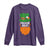 Funny St Patricks Day Long Sleeve Shirt Feckin Eejit Irish Slang Idiot Patty's Day