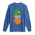 Funny St Patricks Day Long Sleeve Shirt Feckin Eejit Irish Slang Idiot Patty's Day
