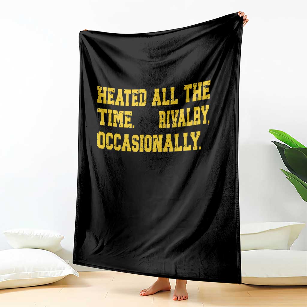 Heated All The Time Rivalry Occasionally Throw Blanket Viral Hockey Romance for Passionate Fans
