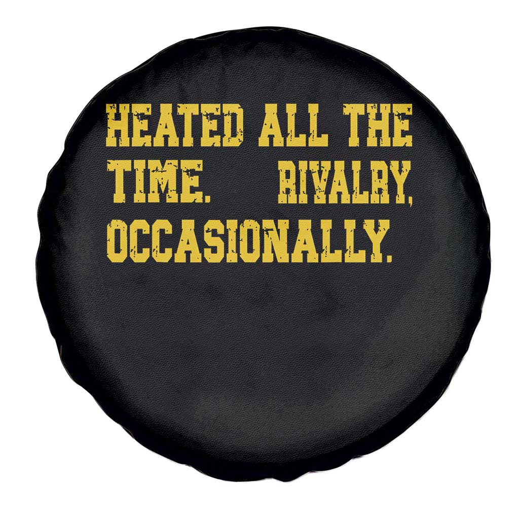 Heated All The Time Rivalry Occasionally Spare Tire Cover Viral Hockey Romance for Passionate Fans