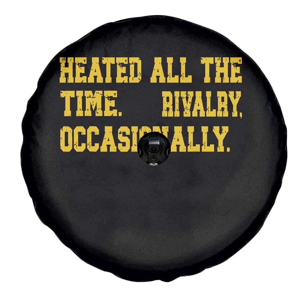 Heated All The Time Rivalry Occasionally Spare Tire Cover Viral Hockey Romance for Passionate Fans