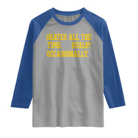 Heated All The Time Rivalry Occasionally Raglan Shirt Viral Hockey Romance for Passionate Fans