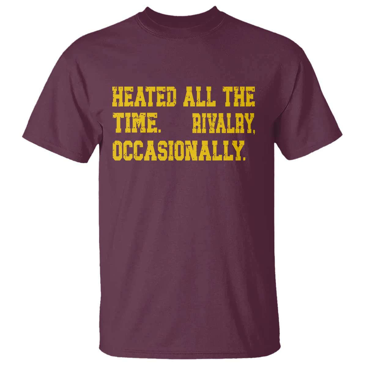 Heated All The Time Rivalry Occasionally T Shirt Viral Hockey Romance for Passionate Fans