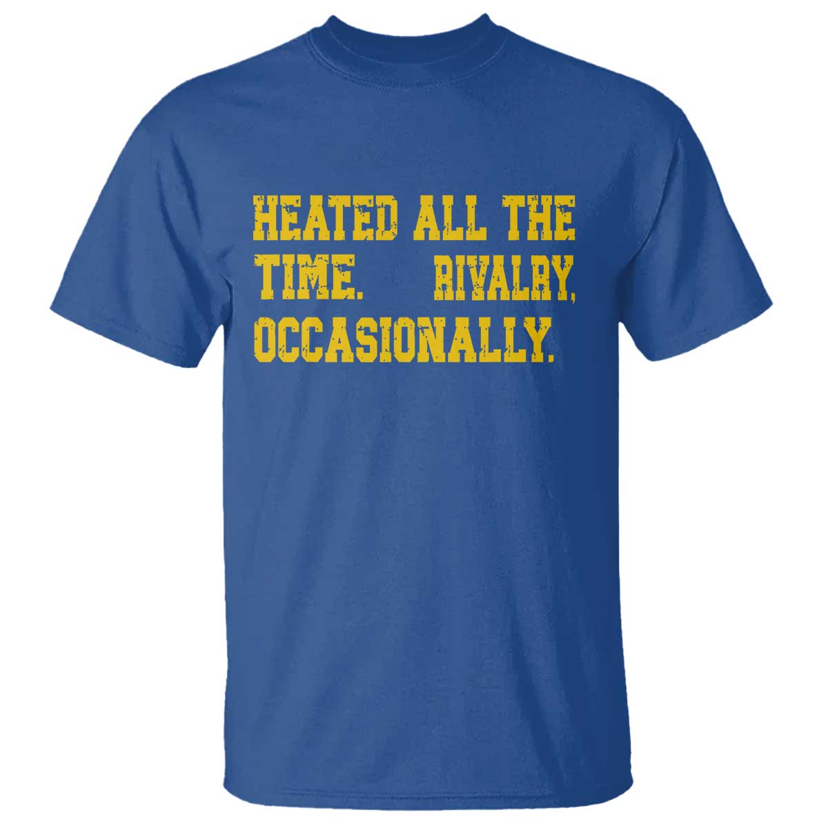 Heated All The Time Rivalry Occasionally T Shirt Viral Hockey Romance for Passionate Fans