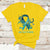Teal Floral Ribbon Sexual Assault Awareness Month End The Stigma, Sexual Assault Awareness Shirt T-Shirt - Wonder Print Shop