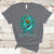Sexual Assault Awareness Teal Sunflowers Ribbon End The Stigma, Sexual Assault Awareness Shirt T-Shirt - Wonder Print Shop