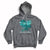 In April We Wear Teal Sexual Assault Awareness Month Teal Ribbon Butterfly, Sexual Assault Awareness Shirt Hoodie - Wonder Print Shop