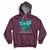 In April We Wear Teal Sexual Assault Awareness Month Teal Ribbon Butterfly, Sexual Assault Awareness Shirt Hoodie - Wonder Print Shop