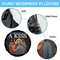 It Started Out With A Kiss Funny Jesus Christian Easter Spare Tire Cover Judas Betrayal Jesus Faith Message Biblical Humor