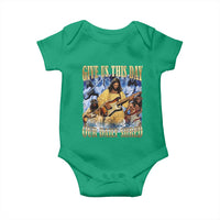 Give Us This Day Our Daily Shred Funny Christian Jesus Rock Baby Onesie Faith Humor Music Lover Inspired Gift
