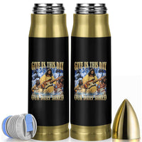 Give Us This Day Our Daily Shred Funny Christian Jesus Rock Bullet Tumbler Faith Humor Music Lover Inspired Gift