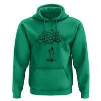 Jesus The Good Shepherd Minimalist Christian Hoodie Sheep Flock Faith Spiritual Inspirational Gift