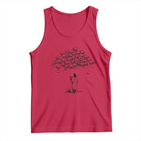 Jesus The Good Shepherd Minimalist Christian Tank Top Sheep Flock Faith Spiritual Inspirational Gift