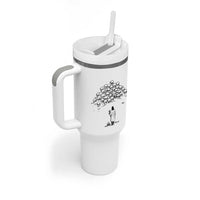 Jesus The Good Shepherd Minimalist Christian Tumbler With Handle Sheep Flock Faith Spiritual Inspirational Gift