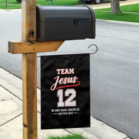 Team Jesus 12 Christian Sports Style Garden Flag Go And Make Disciples Matthew 28:19 Faith Athletic Inspired Gift