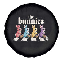 The Bunnies Parody Crossing Rabbits Graphic Spare Tire Cover Funny Easter Pop Culture Style Cute Bunny Gift