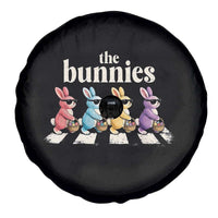 The Bunnies Parody Crossing Rabbits Graphic Spare Tire Cover Funny Easter Pop Culture Style Cute Bunny Gift