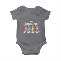 The Bunnies Parody Crossing Rabbits Graphic Baby Onesie Funny Easter Pop Culture Style Cute Bunny Gift