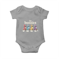 The Bunnies Parody Crossing Rabbits Graphic Baby Onesie Funny Easter Pop Culture Style Cute Bunny Gift