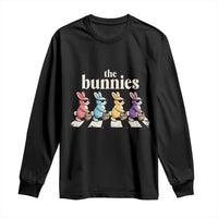 The Bunnies Parody Crossing Rabbits Graphic Long Sleeve Shirt Funny Easter Pop Culture Style Cute Bunny Gift