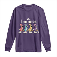 The Bunnies Parody Crossing Rabbits Graphic Long Sleeve Shirt Funny Easter Pop Culture Style Cute Bunny Gift