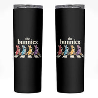 The Bunnies Parody Crossing Rabbits Graphic Skinny Tumbler Funny Easter Pop Culture Style Cute Bunny Gift