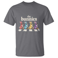 The Bunnies Parody Crossing Rabbits Graphic T Shirt Funny Easter Pop Culture Style Cute Bunny Gift