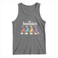 The Bunnies Parody Crossing Rabbits Graphic Tank Top Funny Easter Pop Culture Style Cute Bunny Gift