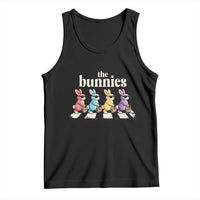 The Bunnies Parody Crossing Rabbits Graphic Tank Top Funny Easter Pop Culture Style Cute Bunny Gift
