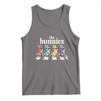 The Bunnies Parody Crossing Rabbits Graphic Tank Top Funny Easter Pop Culture Style Cute Bunny Gift
