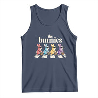 The Bunnies Parody Crossing Rabbits Graphic Tank Top Funny Easter Pop Culture Style Cute Bunny Gift