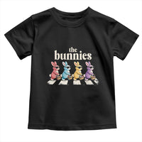 The Bunnies Parody Crossing Rabbits Graphic Toddler T Shirt Funny Easter Pop Culture Style Cute Bunny Gift