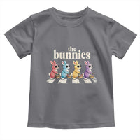 The Bunnies Parody Crossing Rabbits Graphic Toddler T Shirt Funny Easter Pop Culture Style Cute Bunny Gift