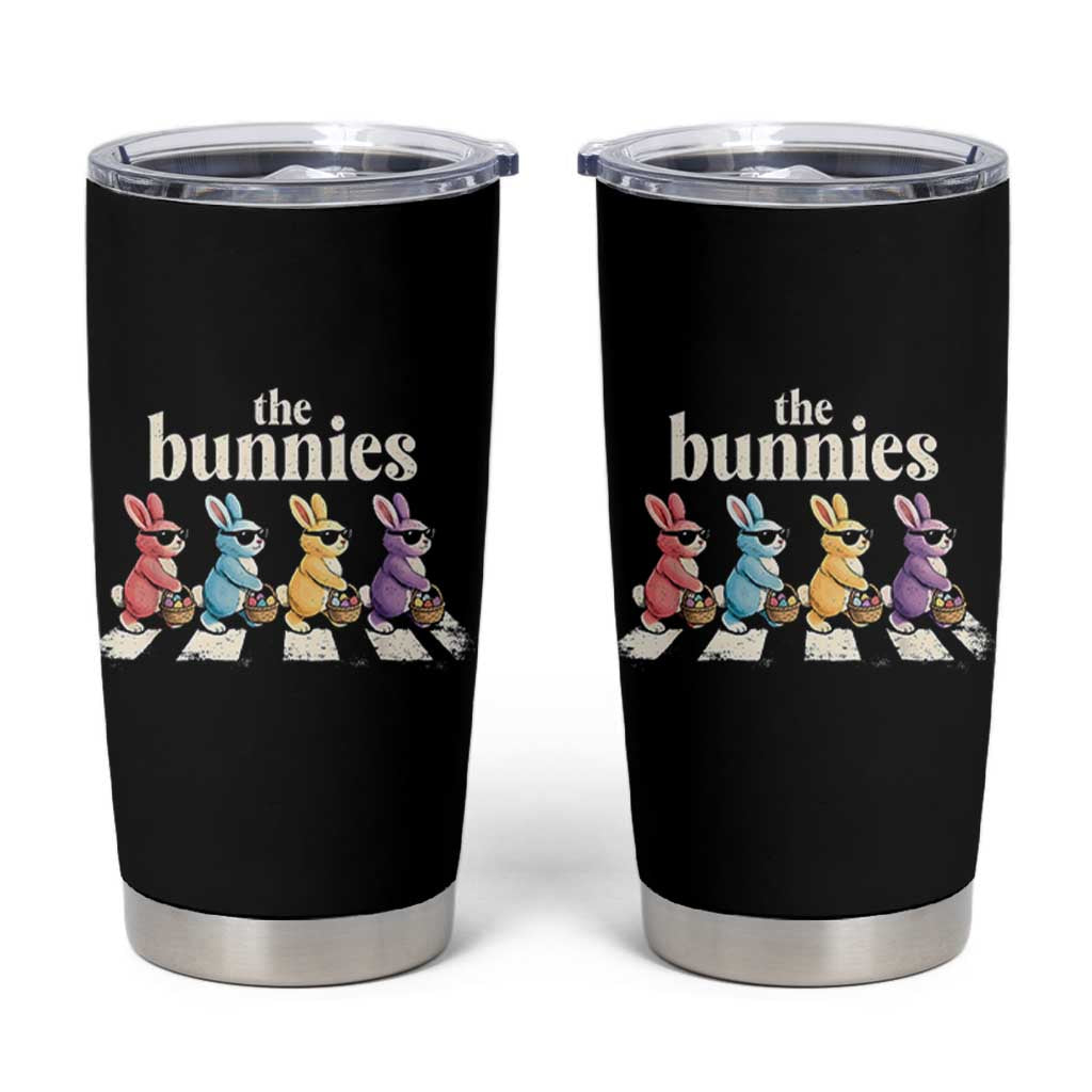 The Bunnies Parody Crossing Rabbits Graphic Tumbler Cup Funny Easter Pop Culture Style Cute Bunny Gift