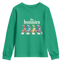 The Bunnies Parody Crossing Rabbits Graphic Youth Sweatshirt Funny Easter Pop Culture Style Cute Bunny Gift