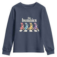 The Bunnies Parody Crossing Rabbits Graphic Youth Sweatshirt Funny Easter Pop Culture Style Cute Bunny Gift