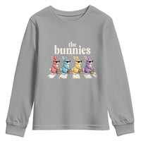 The Bunnies Parody Crossing Rabbits Graphic Youth Sweatshirt Funny Easter Pop Culture Style Cute Bunny Gift