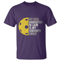 Funny Pickleball T Shirt Not My Son My Daughter In Law Is My Favorite Child - Wonder Print Shop
