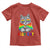 Ally Cat with Pride Cape Toddler T Shirt Rainbow LGBTQ+ Support