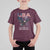 Bold Patriotic American Eagle T Shirt For Kid Land of the Free Home of the Brave Est 1776